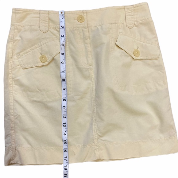 Ann Taylor Loft Yellow Skirt - Picture 6 of 7